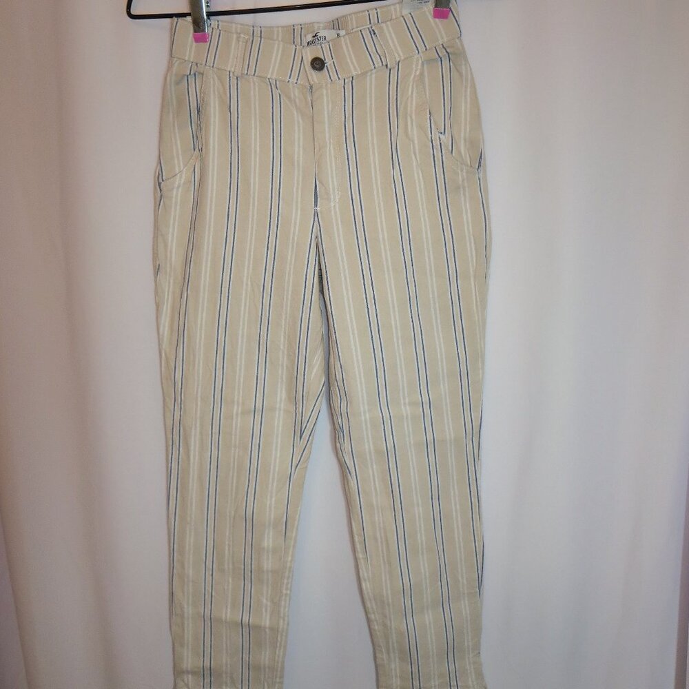 Hollister‎ Ultra High-Rise Pinstriped Pants